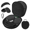 Micscrew AirPod Max Case with Sleep and Charging Support, AirPods Max Accessory Compatible with Apple AirPods Max Wireless Over-Ear Headphones, Travel