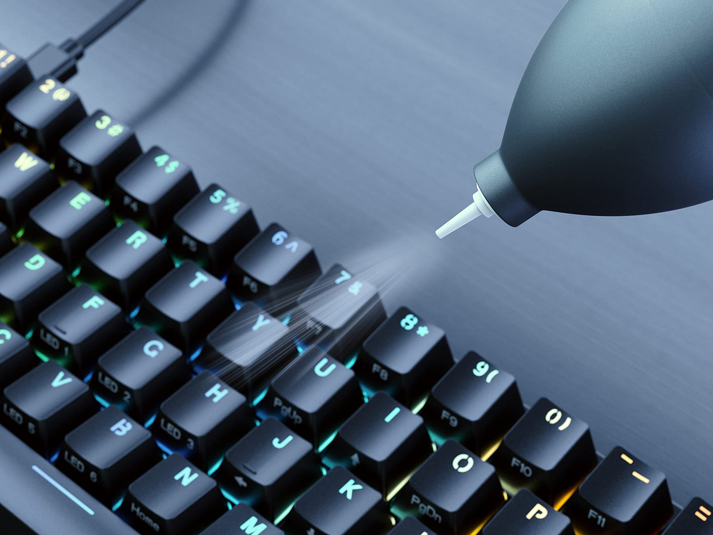 Glorious Keyboard, Mouse & Mousepad Cleaning Kit - Included Brush, Blower & Microfiber Cloth (GLO-Acc-CK)