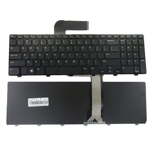 SUNMALL N5110 Keyboard Compatible with DELL Inspiron, Replacement Laptop Keyboard with Frame Compatible with DELL Inspiron 15R N5110 M501Z M511R