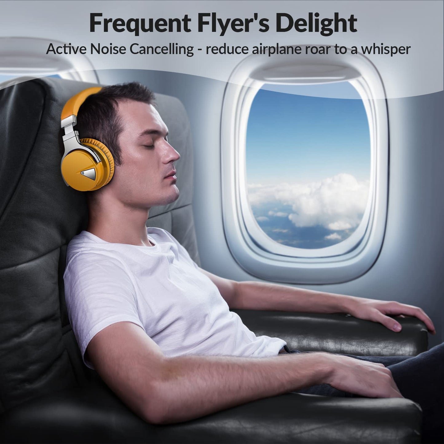 Million Sold 10 Years Classic E7 Active Noise Cancelling Headphones with Upgraded Noise Cancellation, Bluetooth Headphones Wireless with HD Sound…