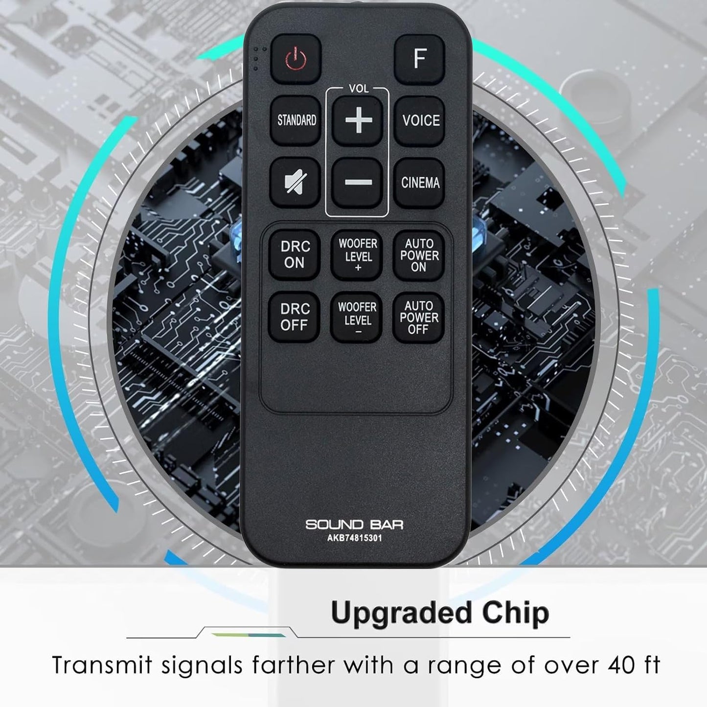 Replacement Remote Control for LG Sound bar LAS454B SH3K LAS485B SJ7 SJ9 SJ4Y SK3D SK4D SK1 Surround bar