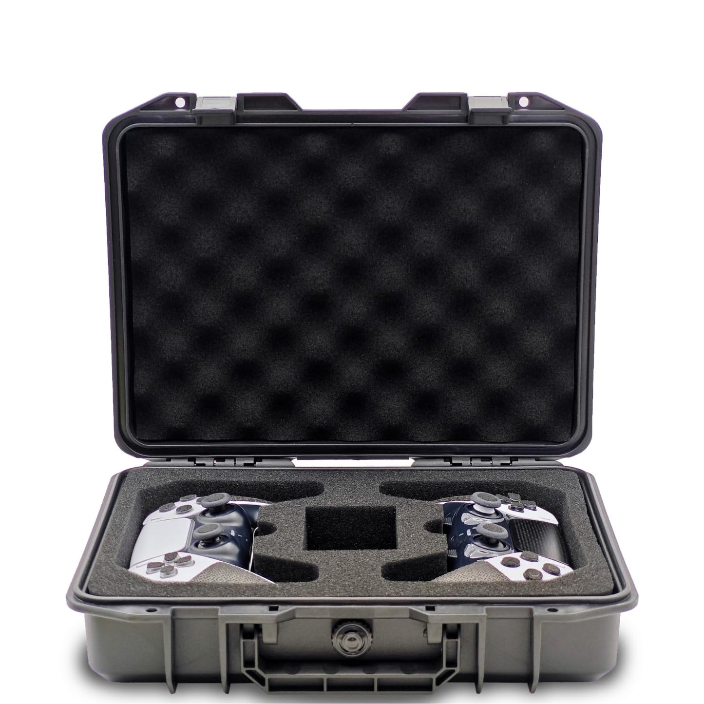 Luck&Link Hard Shell Travel Case for Any Regular Sized Game Controller e.g PS5, PS4, Xbox Series X/S, Xbox One, Switch Pro, Dual Controller Carrying