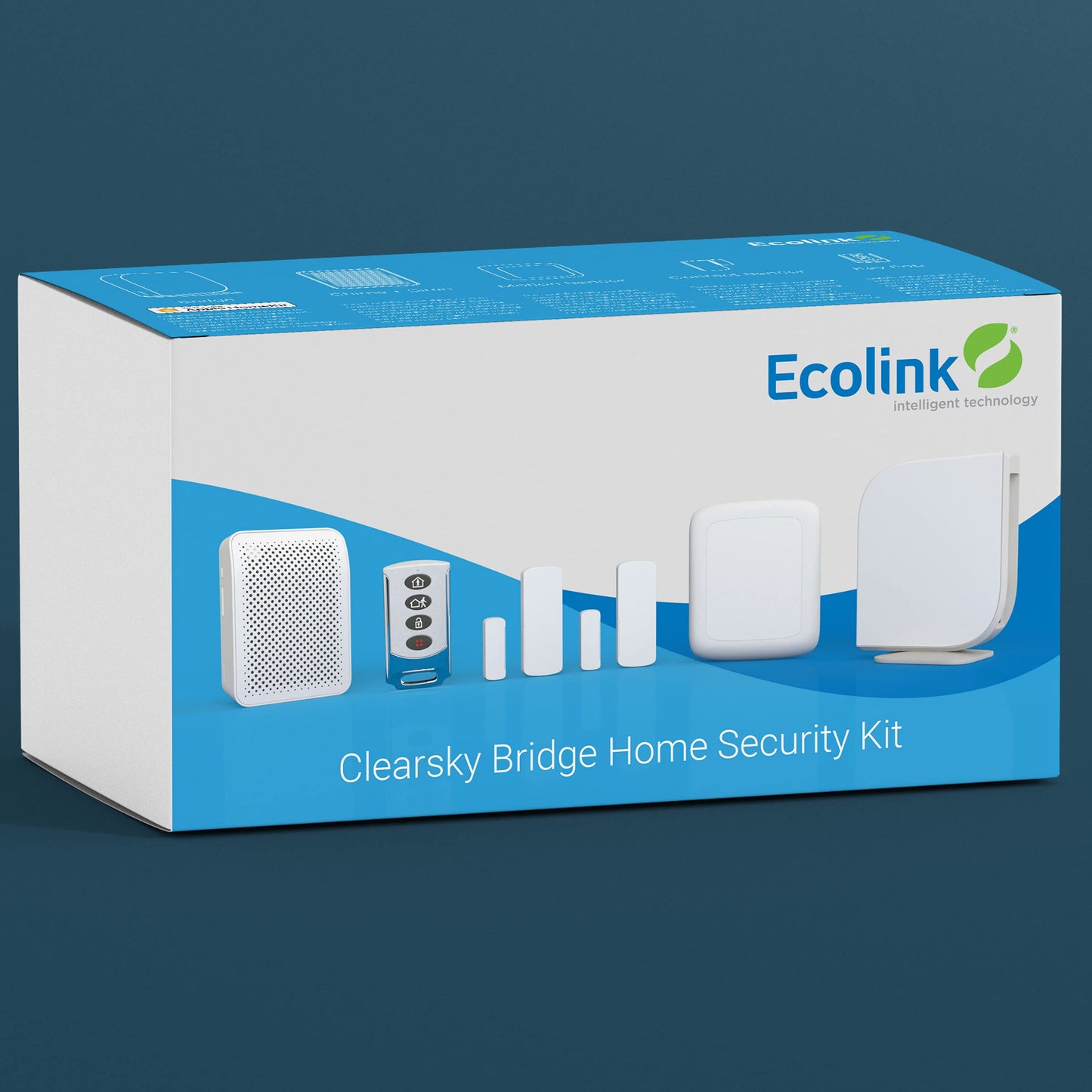 Ecolink ClearSky Home Security Kit - Apple HomeKit Compatible (6 Piece Kit)