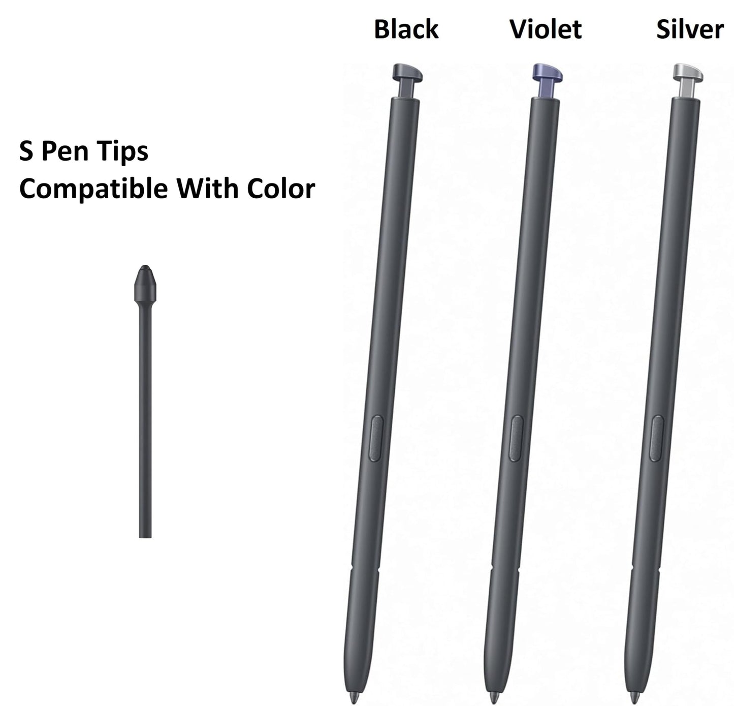 ?2Pack Soft Tips? S26 Ultra Pen Tips Replacement for Samsung Galaxy S26 Ultra S Pen Tips, S26 Ultra Stylus Pen Replacement Tips/Nibs+Tweezers