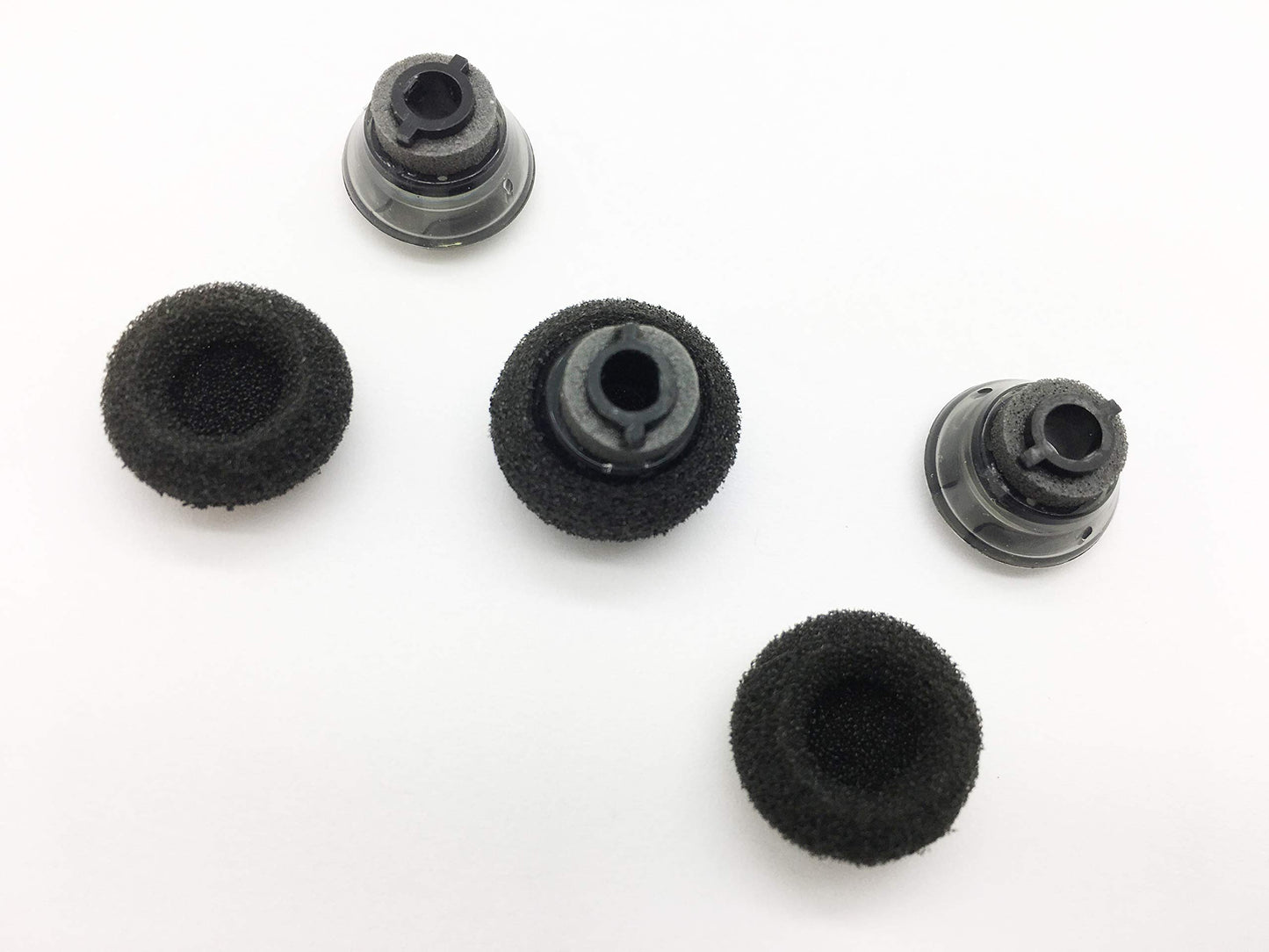 Reki Voyager 5200 Ear Tips - 3 Pcs Premium Replacement Earbuds Eartips Eargels & Foams Set Compatible with Plantronics Voyager 5200 5220 Wireless