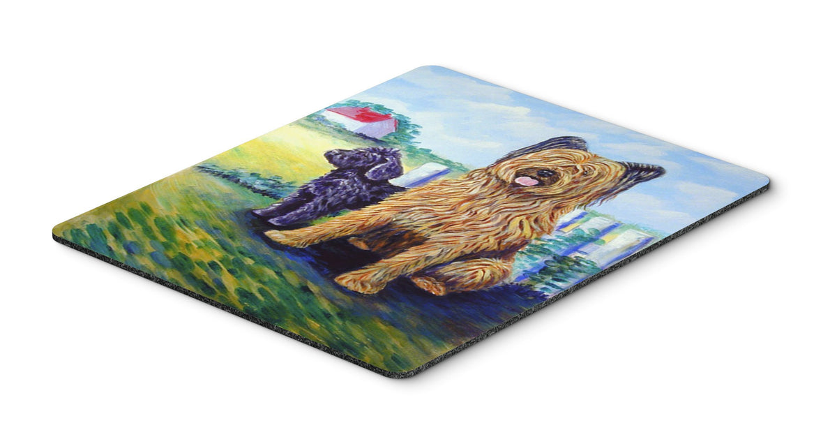 Caroline's Treasures 7092MP Briard Mouse Pad, Hot Pad or Trivet for Home Office Gaming Working Computers Laptop Mouse Mat,Washable Large Mousepad