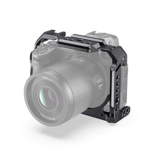 SMALLRIG Camera Cage for Nikon Z5 Z6 Z7 Camera with Built-in NATO Rail and Cold Shoe 2243
