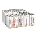 Tenergy 56 Pack Alkaline Batteries, 24 Pack AA, 24 Pack AAA, and 8 Pack 9V Size Batteries for Household Electronics