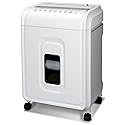 Aurora Professional Grade 12-Sheet Micro-Cut Paper and CD/Credit Card Shredder/ 60 Minutes Continuous Run Time, White/Gray