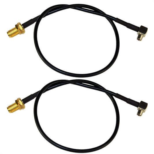 Proxicast 12 inch TS9 to SMA Female External Antenna Adapter Cable Pigtail for 4G/5G Modems, Hotspots & Routers - Nighthawk M6/MR6500, M5/MR5100