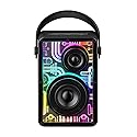Raymate Bluetooth Speakers Wireless, 80W Speakers with Subwoofer-V5.3, HiFi Stereo Sound, Rhythmic Lighting System, 15H Playtime, 8000mAh Power Bank