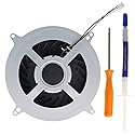 Internal CPU Cooling Fan Replacement for Sony PlayStation 5 PS5 23 Blades Fan 17 Blades CFI-1015A CFI-1015B CFI-1002A/B CFI-1016A/B CFI-1018A/B