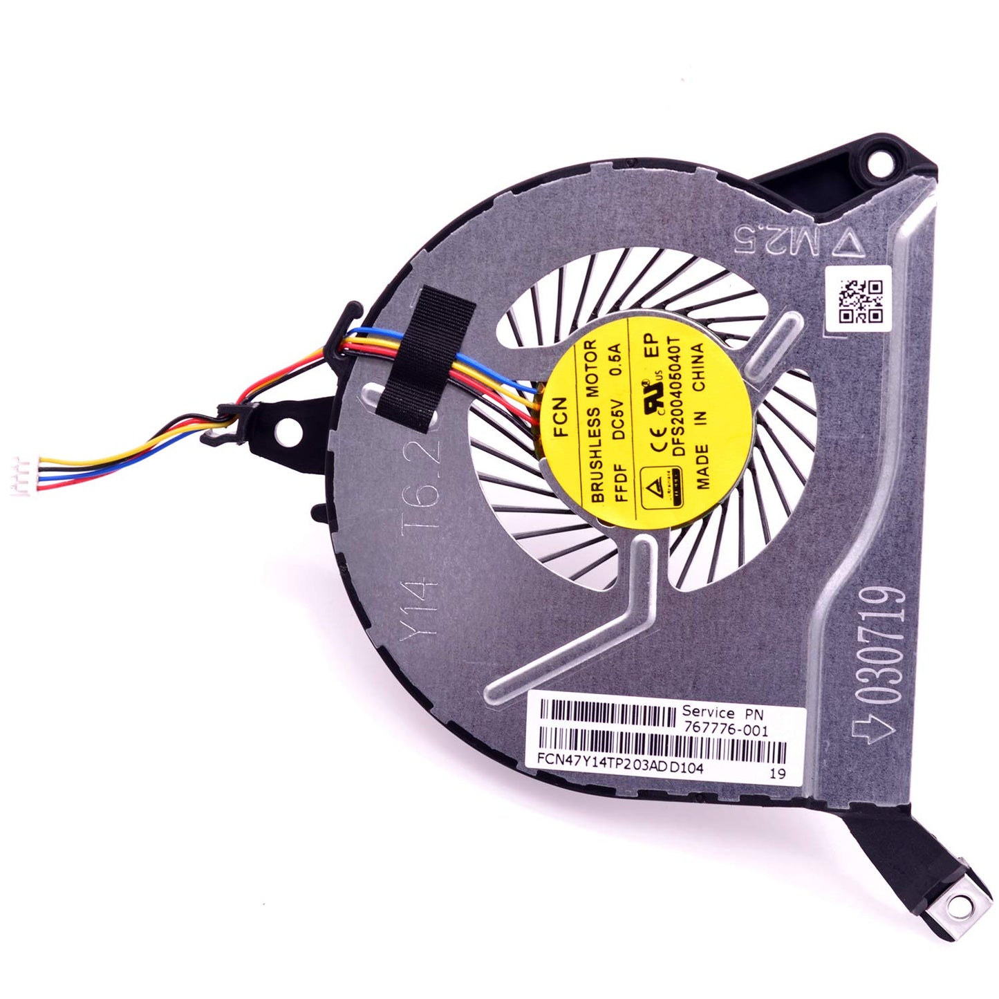 Deal4GO CPU Cooling Fan 763700-001 762505-001 Replacement for HP 15-P 15-F 15-K 14-V 14-P 17-F 17-K 14-U M7-K 13-A M6-N 14-X