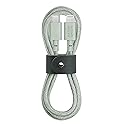 Native Union Belt Cable USB-C to Lightning - 4ft Ultra-Strong Reinforced Charging Cable with Leather Strap [MFi Certified] Compatible with iPhone 14…