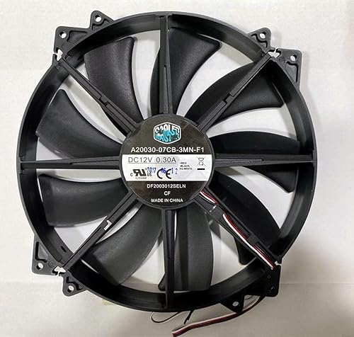 A20030-07CB-3MN-F1 A20030-07CB-3MN-F1 DC12V 0.30A 20CM 3-Wire Chassis Cooling Fan