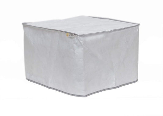 The Perfect Dust Cover, White Vinyl Cover for HP Deskjet 3755 All-in-One Printer, Anti Static and Waterproof Dimensions 15.86''W x 6.97''D x 5.55''H