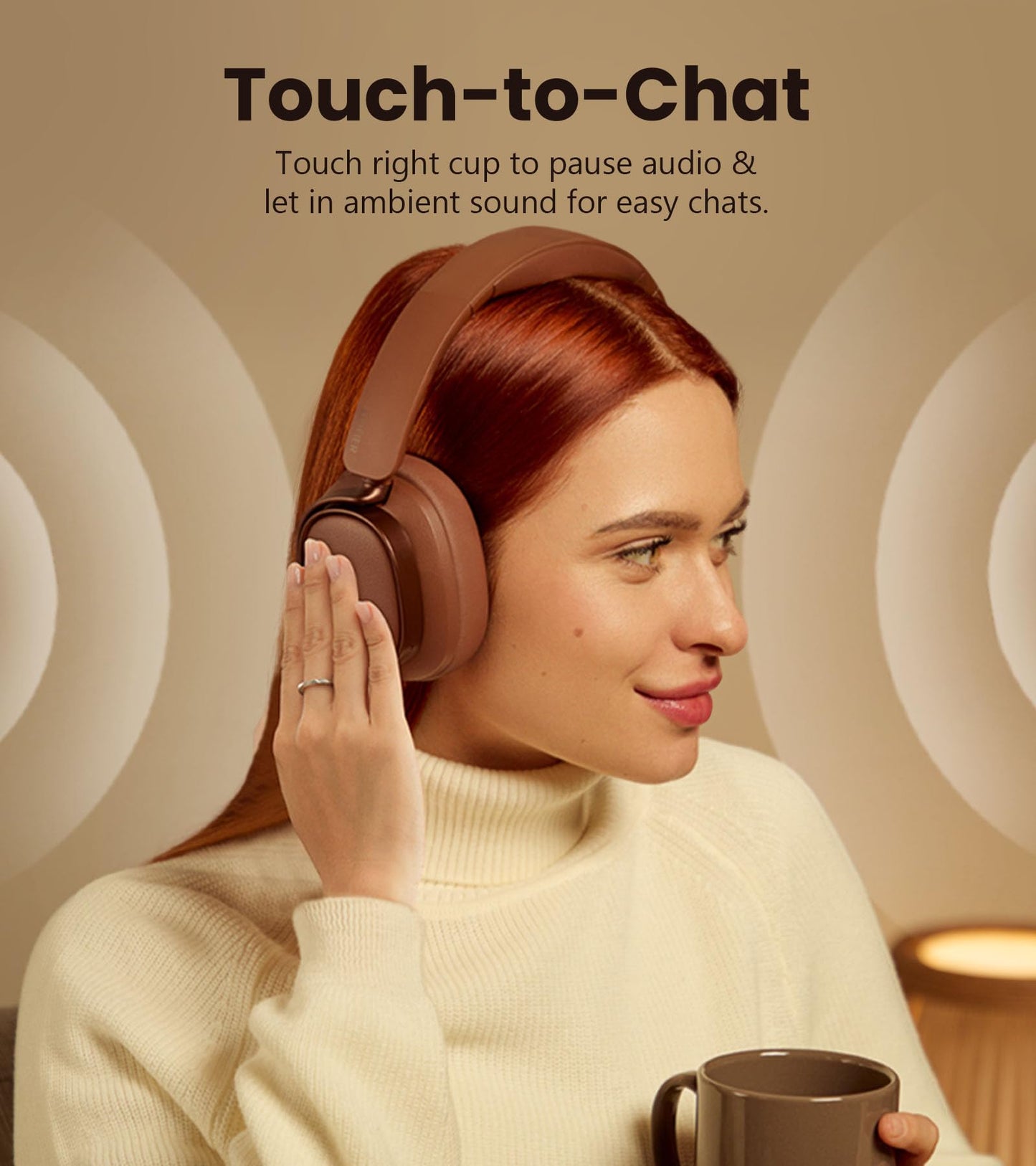 Edifier ES850NB Active Noise Cancelling Headphones, Over Ear Bluetooth Headset, 92H Playtime Wired & Wireless Hi-Res Audio Certified, Fast Charging…