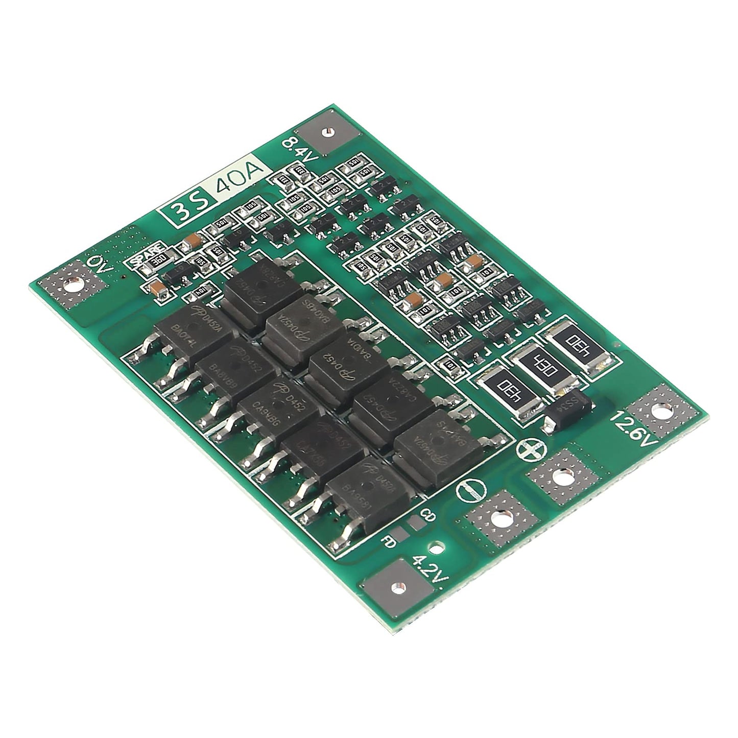 3S 12V 40A PCB BMS Protection Board for 18650 Li-ion Lithium Battery Cell Module