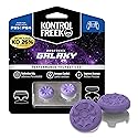 KontrolFreek FPS Freek Galaxy Purple for PlayStation 4 (PS4) and PlayStation 5 (PS5) | Performance Thumbsticks | 1 High-Rise, 1 Mid-Rise | Purple