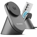 Qi2.2 Certified Magnetic Charging Stand for Samsung [25W] Compatible with MagSafe, Super-Fast Wireless Desktop Phone Charger for S26 Ultra S25 Plus