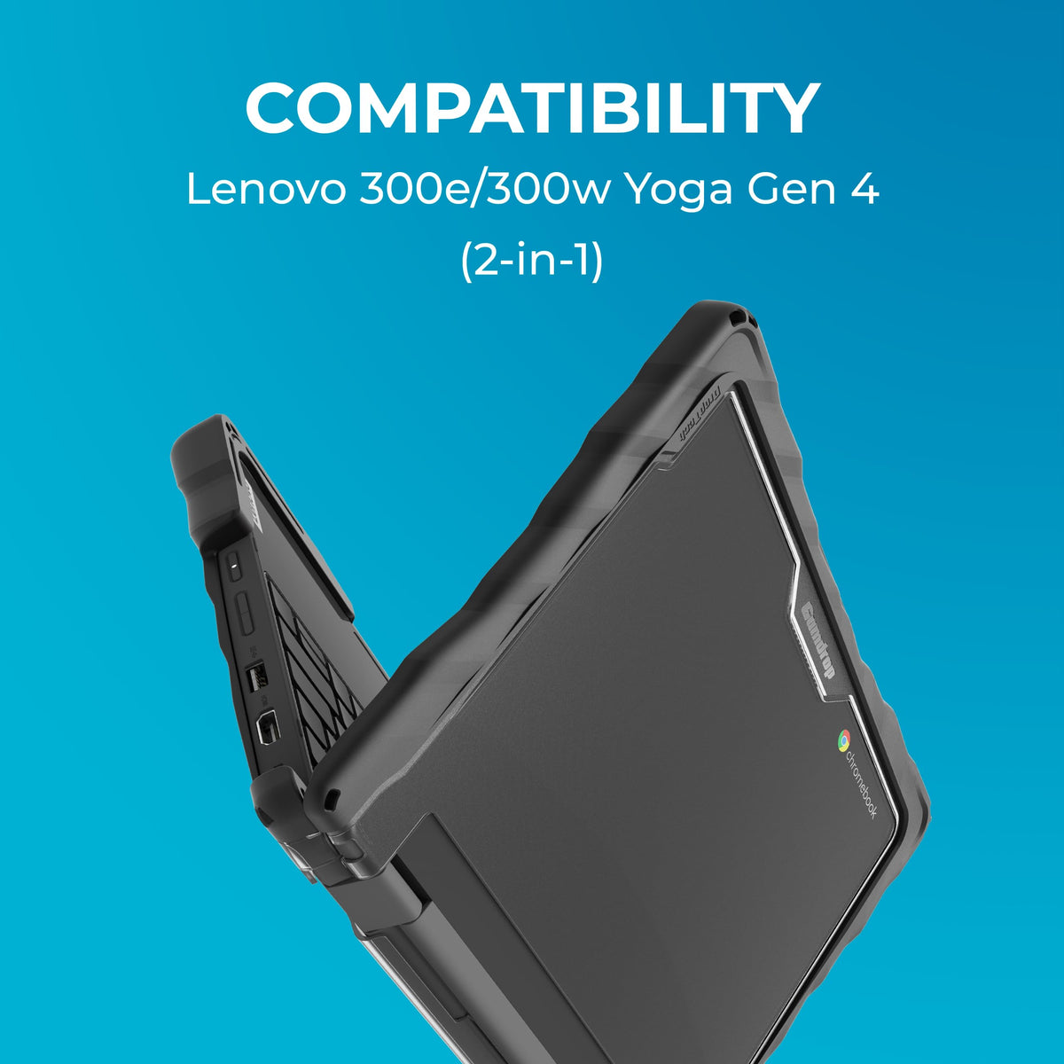 Gumdrop DropTech Case for Lenovo 300e/300w Yoga Gen 4 (2-in-1)