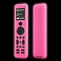 LEFXMOPHY Cover for SofaBaton X1S Remote Control Silicone Case Replacement with Lanyard Hot Pink Glow in Dark