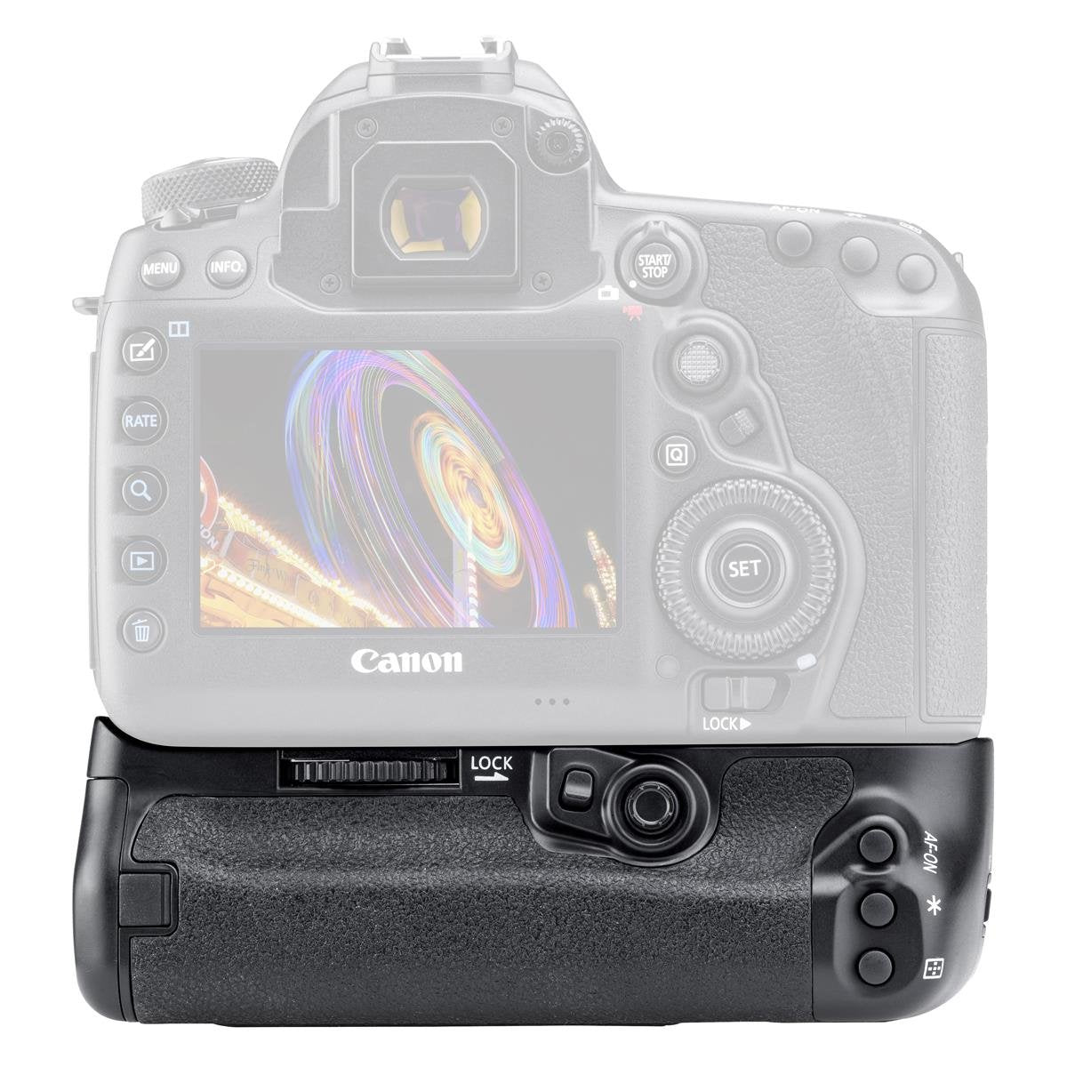 Green Extreme BG-E20 Battery Grip for Canon EOS 5D Mark IV - Vertical Shooting Grip with Dual Battery Slot, Extended Power, and Enhanced Ergonomics