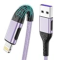 Durcord iPhone Charger, [Apple MFi Certified] 3Pack 6FT USB A Cable for Lightning Charger Cord, Fast iPhone Charging Cord for iPhone Xs…