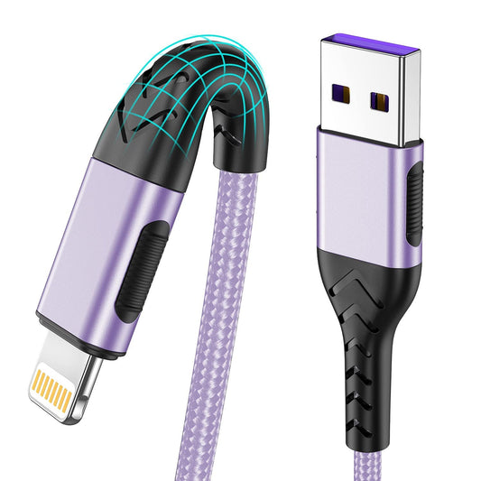 Durcord iPhone Charger, [Apple MFi Certified] 3Pack 6FT USB A Cable for Lightning Charger Cord, Fast iPhone Charging Cord for iPhone Xs…