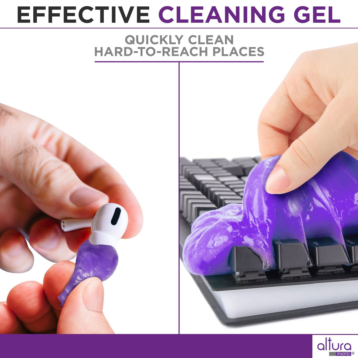 Keyboard Cleaner & Laptop Cleaning Kit - All-In-One Electronic Screen Cleaner for Computer, PC, MacBook, iPhone, Camera Accessories - Gifts for Gamers