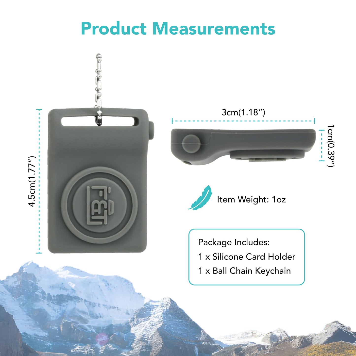 Foto&Tech Silicone SD Memory Card Holder Sleeve, Mini Camera-Shaped SD Card Storage, Camera Strap Mountable, Lug Ring Compatible, Gift