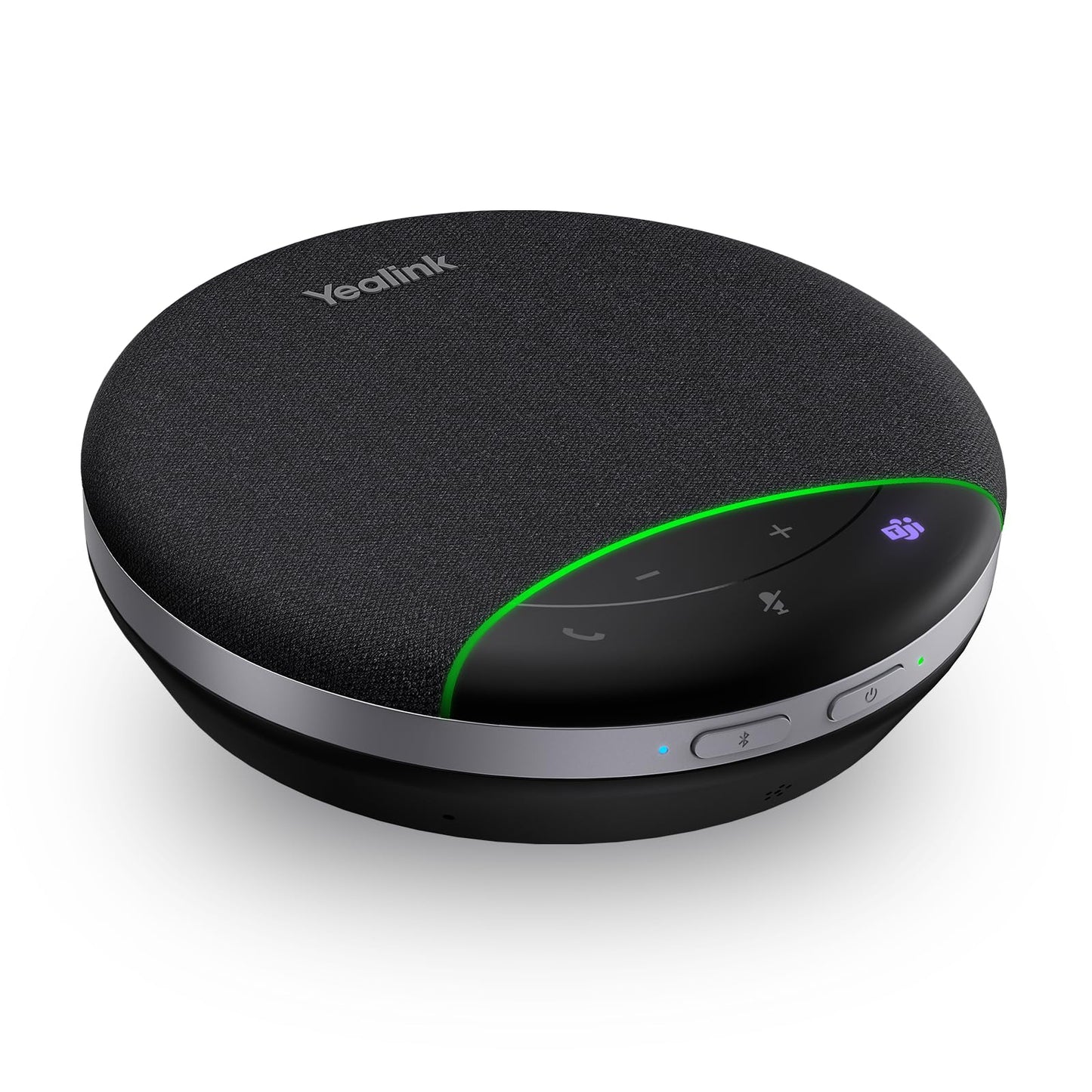 Yealink SP92 USB Speakerphone Bluetooth Conference Speakers and Microphone Teams Certified Full-Duplex Noise Reduction 360° Audio Pickup for Small