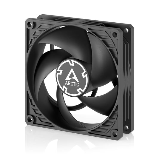 ARCTIC P9 Max - PC Fan, High-Performance 92 mm PWM case Fan, 450-4300 RPM, Optimized for Static Pressure, 0dB Mode - Black
