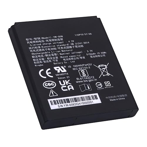 DFTIM YW-008 Battery for VEKEN Pax A920 Pro YW-008 Battery with High-Performance Capacity 3.7V 5150mah/19.05Wh 1ICP4/57/66 Upgraded Version New…