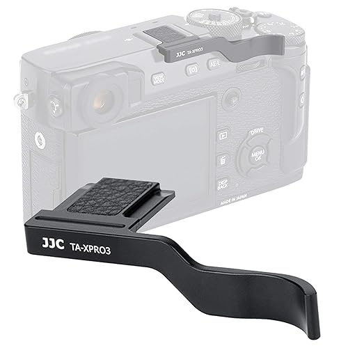 JJC TA-XPRO3 Thumbs Up Grip for Fuji X-Pro3 X-Pro2 X-Pro1 Camera, Hot Shoe Thumb Grip Comaptible with Fujifilm XPro3 XPro2 XPro1, Made of Premium