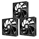 Thermalright TL-C12C-X28 X3 CPU Fan,Black Cooling Fan, PC Fan with 1550RPM Speed,120mm Computer Case Cooler Fan,PWM Control Fan for Case and Liquid