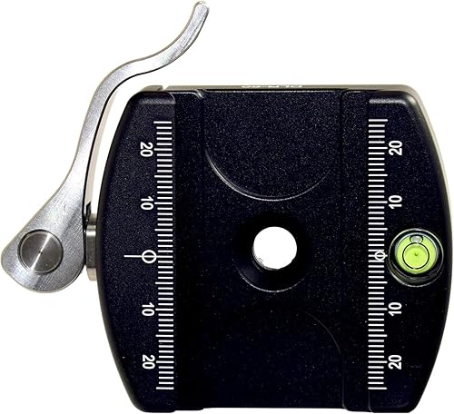 Desmond DLR-60 60mm Lever Lock QR Clamp 3/8" Arca-Swiss Compatible for Tripod Head Quick Release