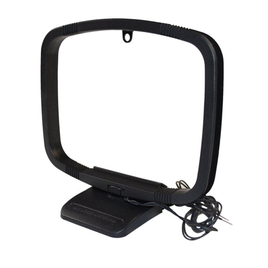 HQRP AM Loop Antenna Aerial Compatible with Indoor Home Audio Receiver + HQRP Coaster