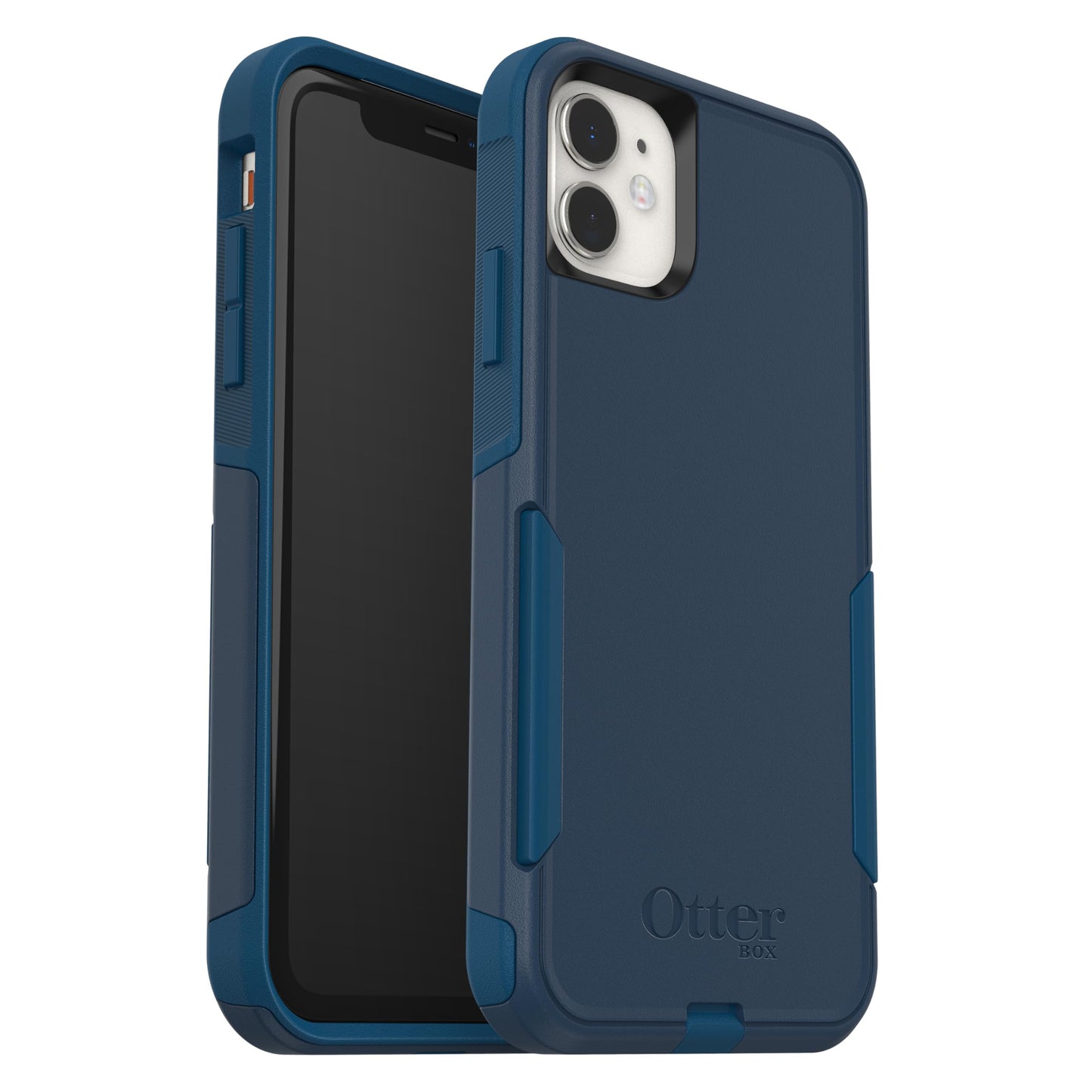 OtterBox iPhone 11 Commuter Series Case - Bespoke Way (Blazer Blue/Stormy SEAS Blue), Slim & Tough, Pocket-Friendly, with Port Protection