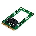 StarTech.com mSATA to SATA HDD / SSD Adapter - Mini SATA to SATA Converter Card - mSATA to SATA 2.5/3.5 Hard Drive Adapter Converter Card , TAA