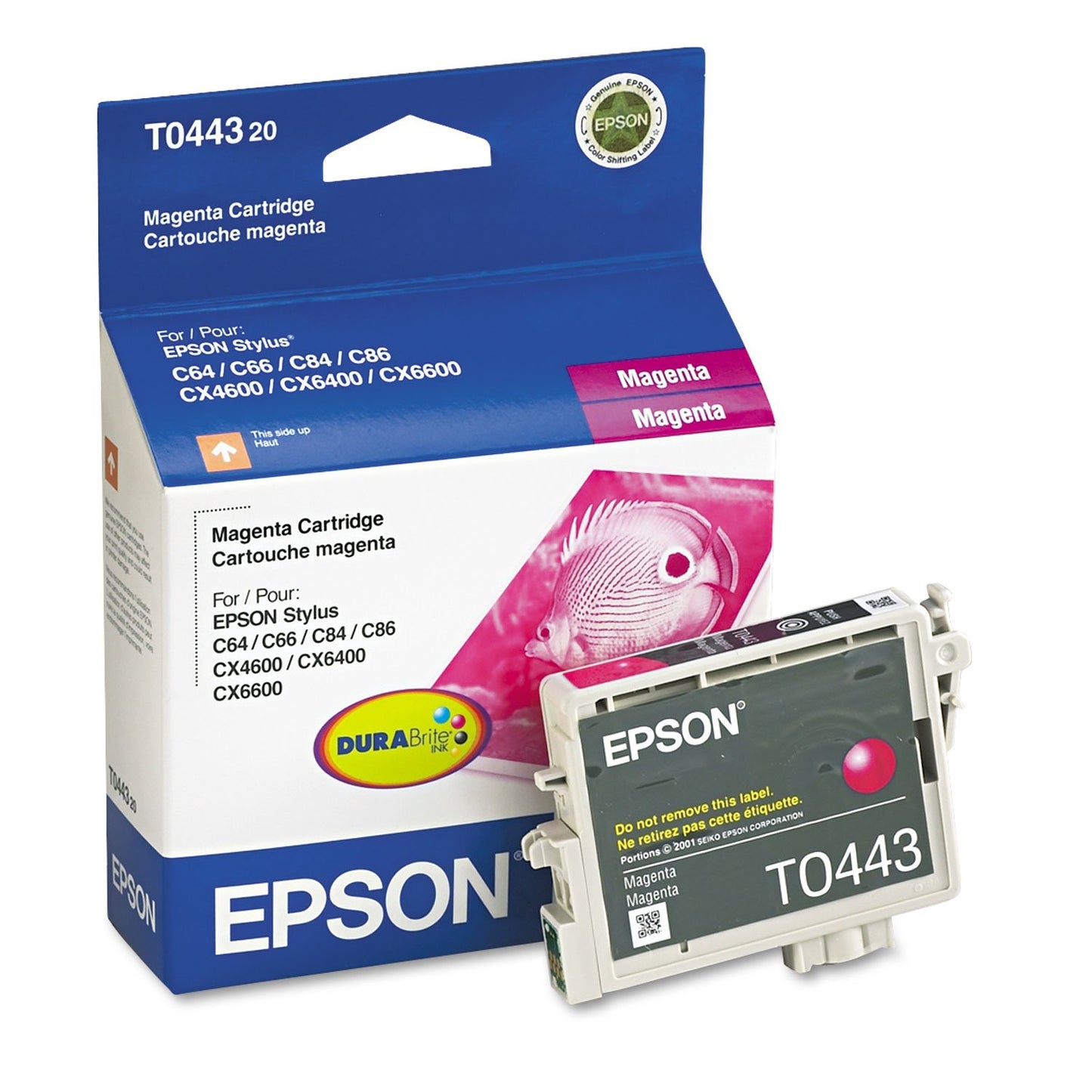 Epson Durabrite Ultra Ink Cartridges, Magenta (T044320)