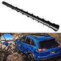 E-Vniko 8'' Inch Roof Antenna Mast Compatible for 2011-2022 Jeep Cherokee Grand Cherokee Dodge Durango Dart Journey Chrysler 200 Replacement Back