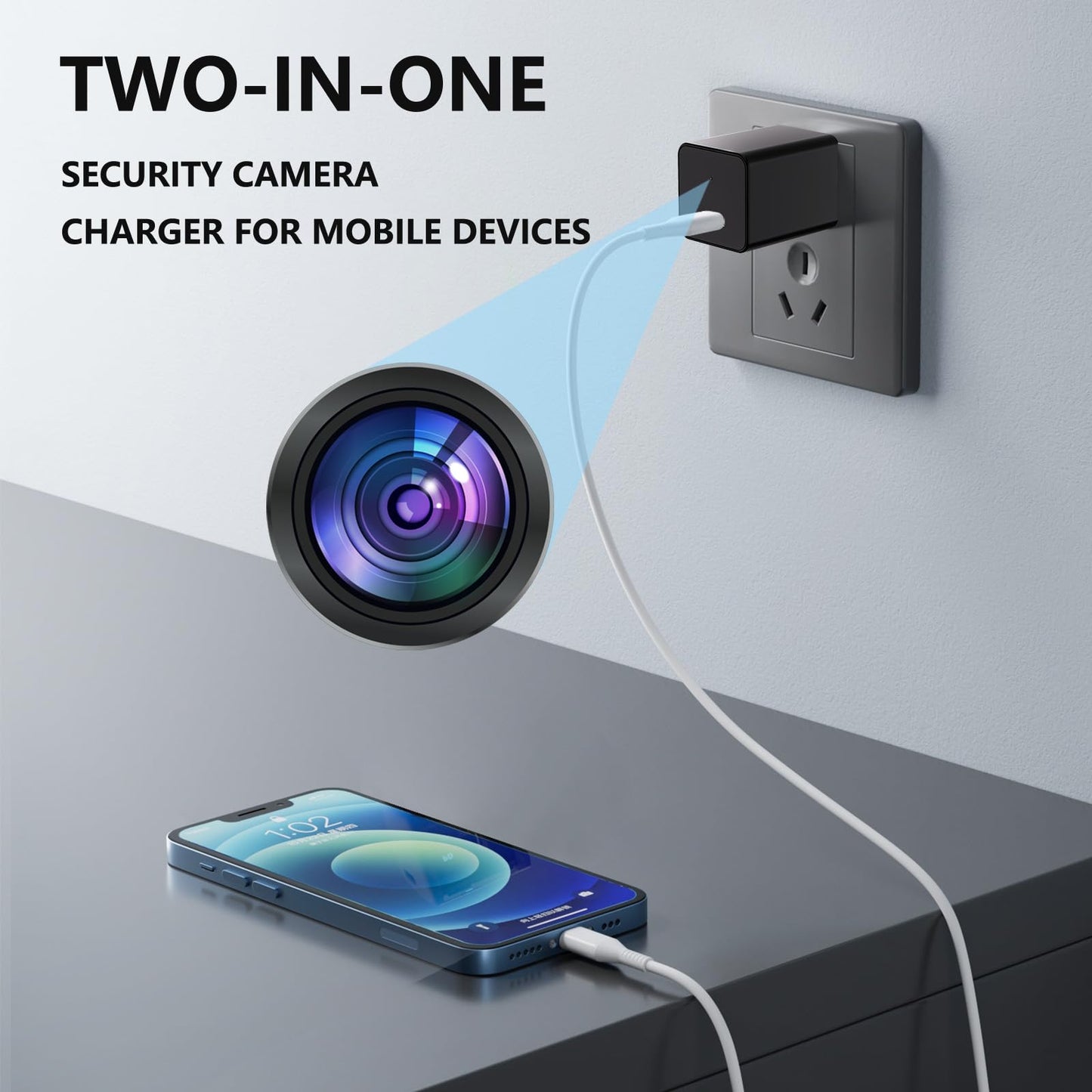 Mini Camera,HD Home Surveillance Camera,supports motion detection.Suitable for caring for the elderly,children,and pets,as well as monitoring homes