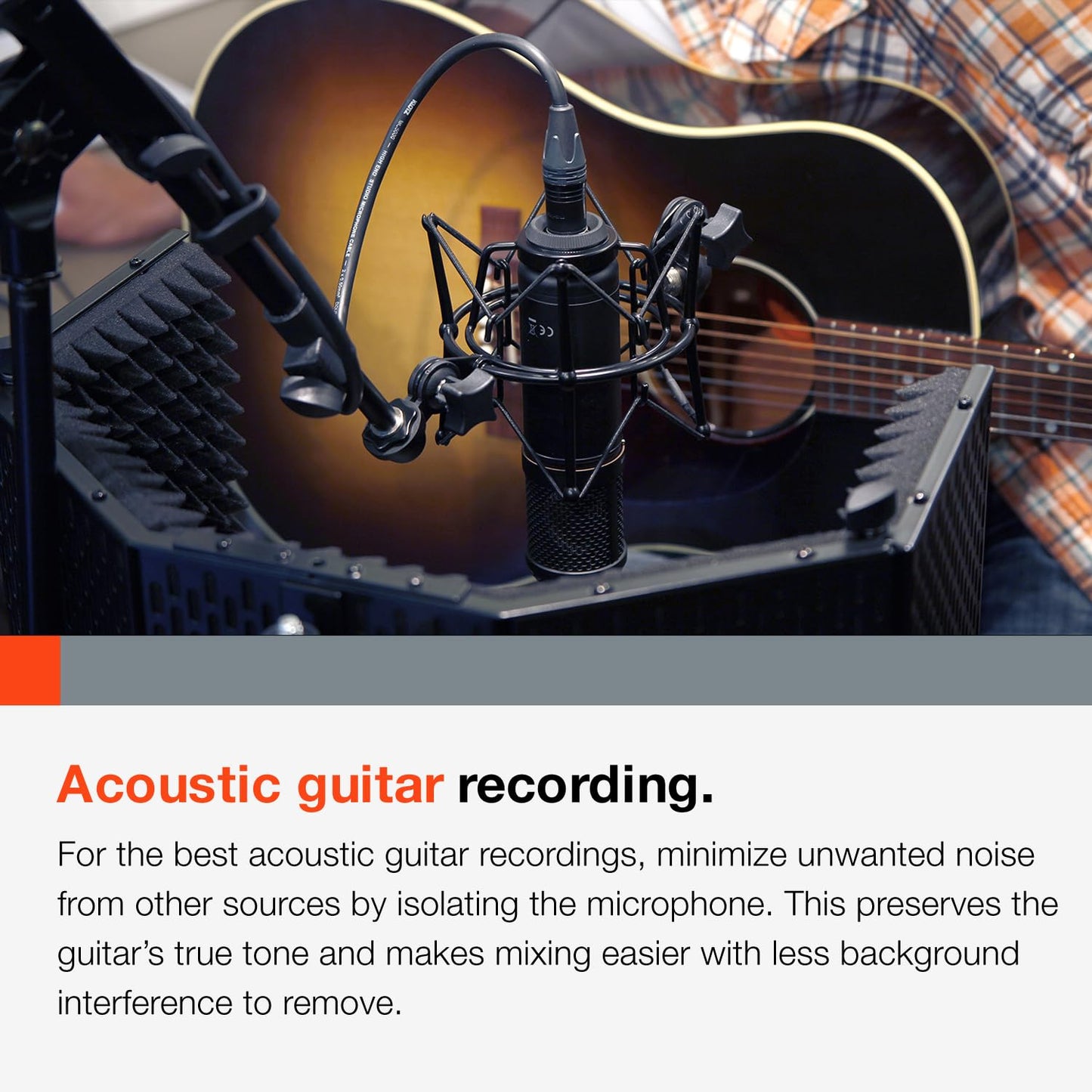 Tascam TM-AR1 Microphone Reflection Filter