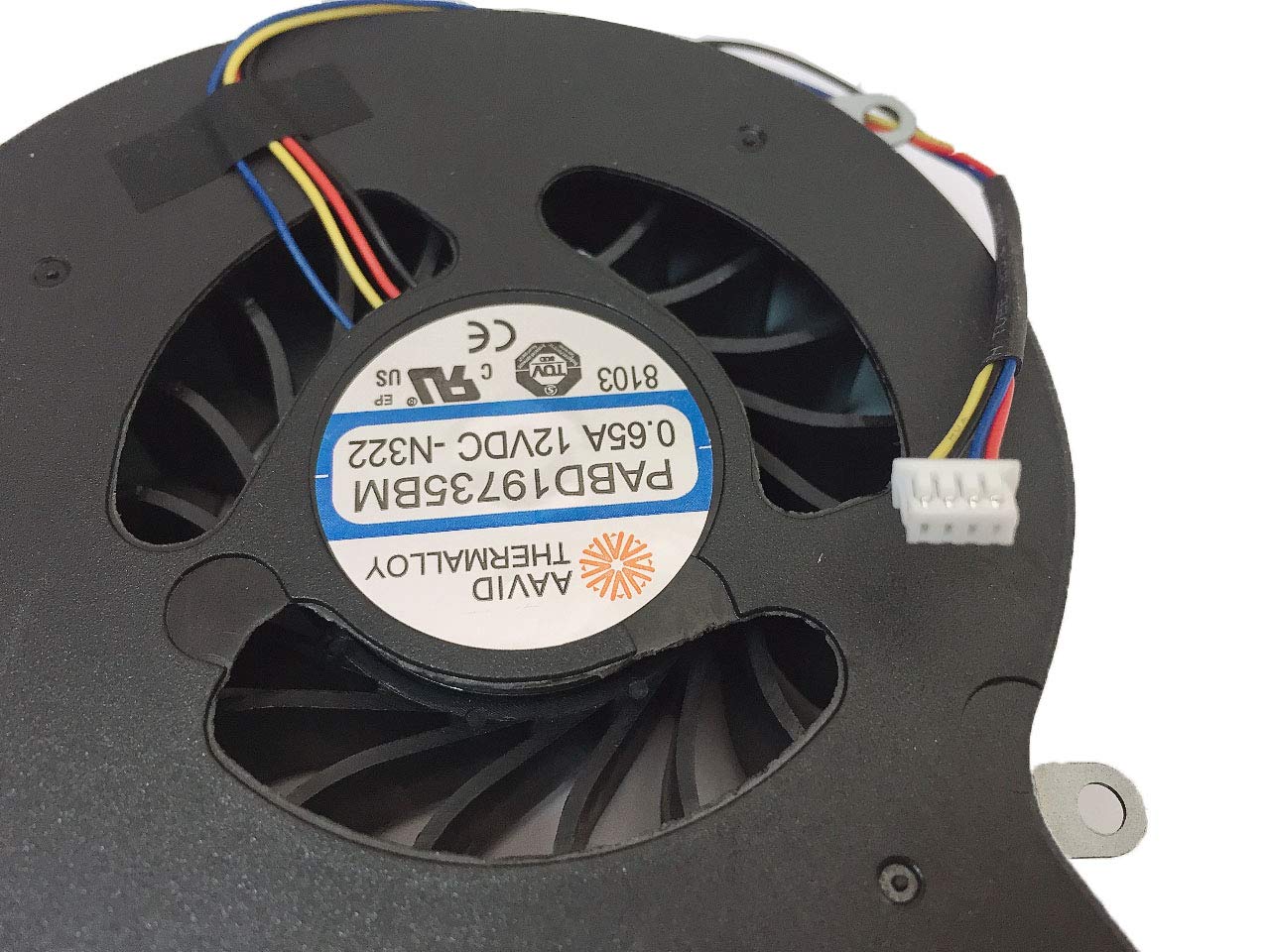 DoWee Cooling Fan for Laptop - 4.75W, 12V, 3-Pin, 45dB, 6cm