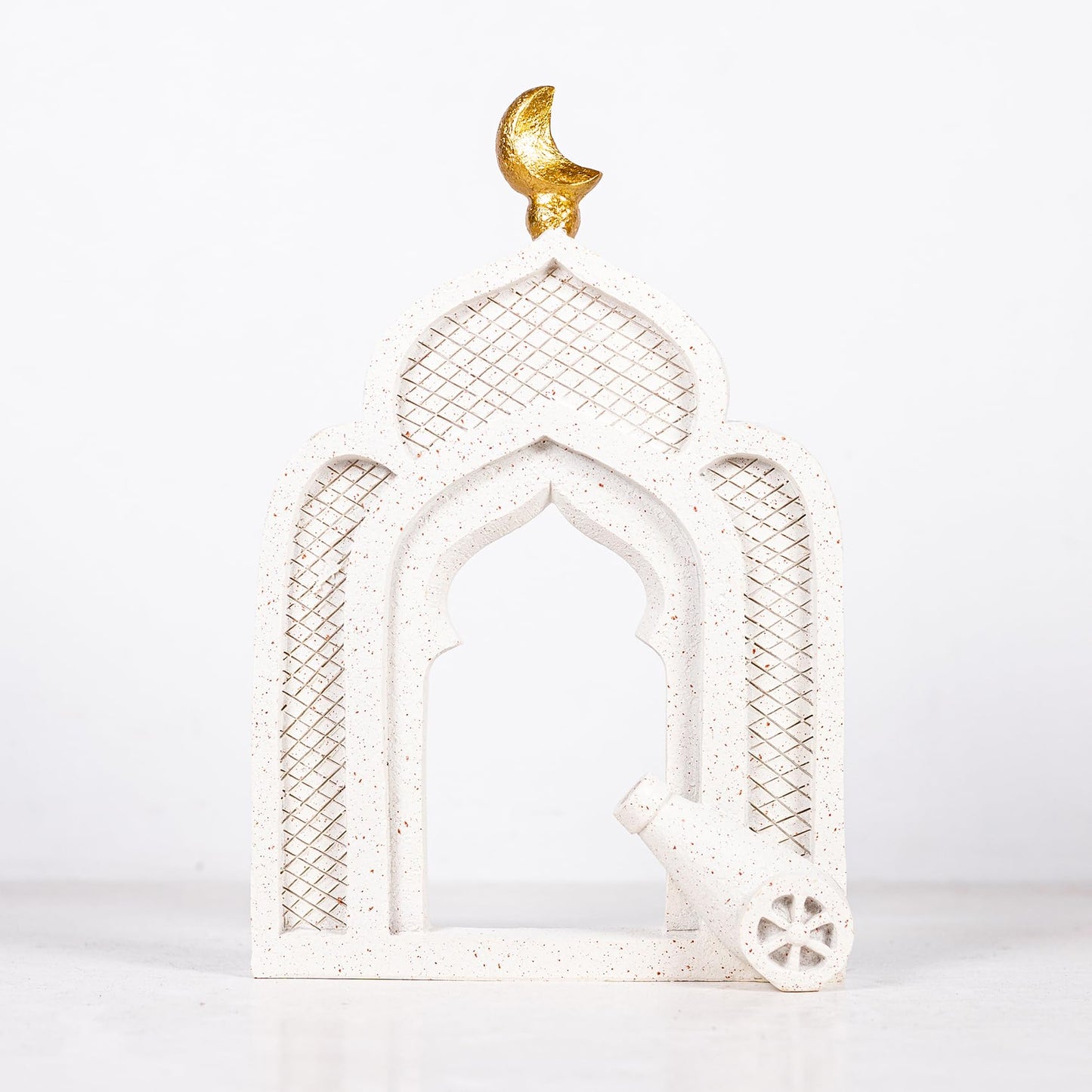AGKZNTQP Islamic Collection - Beautiful Handmade Resin Mosque Sculptures and Minarets, Perfect for Ramadan Decoration, Religious Celebrations