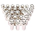 V-Fiabilidad 25PCS RG59 Coaxial Cable Connector, CCTV Twist On BNC Male Plug RF Coax Connector Surveillance Cable Adapter for CCTV IP Camera Security