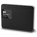 WD 1TB Black My Passport for Mac Portable External Hard Drive - USB 3.0 - WDBJBS0010BSL-NESN