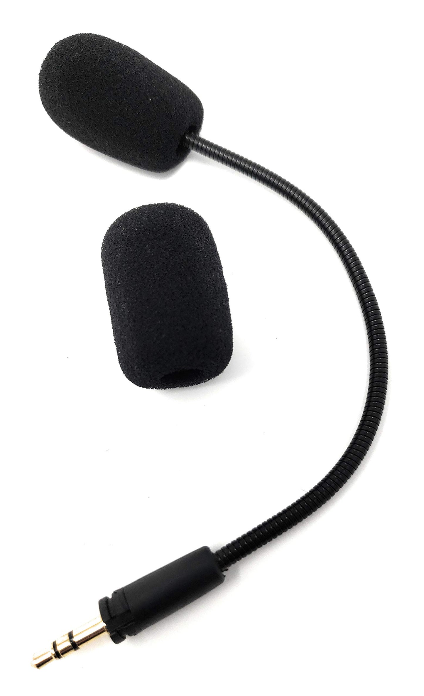 TNE 2-Pack Replacement 3.5mm Game Mics Microphone Boom for Turtle Beach Ear Force XO Four & Recon 150 50 50X 50P 60P Camo Xbox One PS4 Gaming Headsets