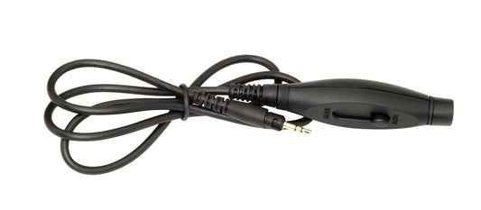 KRK KNS In-Line Volume Control Cable for KNS 6400 and 8400 Headphones Black 28 in.